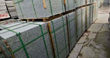 山西芝麻白地铺版 石材地铺石