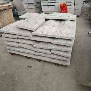 山西芝麻白蘑菇石，自然面