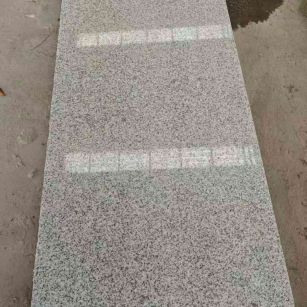 山西芝麻白光面毛板